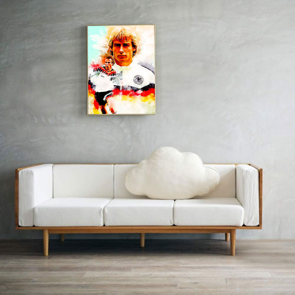 Professional Football Player - Full Round Drill Diamond Painting 30*40CM