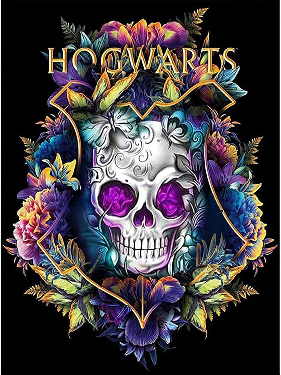 Hogwarts College Logo - Full Round Drill Diamond Painting 30*40CM