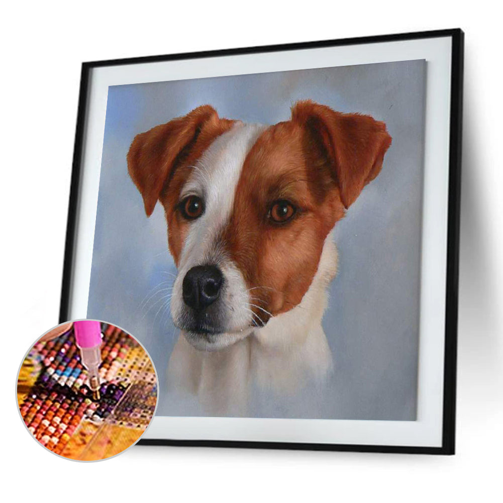 Jack Russell - Full Square Drill Diamond Painting 30*30CM