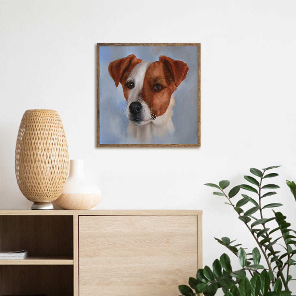 Jack Russell - Full Square Drill Diamond Painting 30*30CM