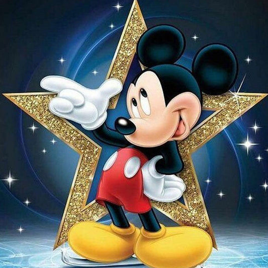 Mickey - Full Round Drill Diamond Painting 50*50CM