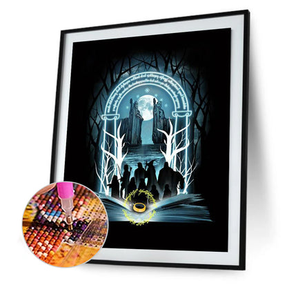 Lord Of The Rings - Gandalf Portal - Full Square Drill Diamond Painting 30*40CM