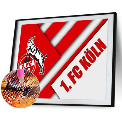 Cologne Football Club Logo - Full Square Drill Diamond Painting 50*40CM