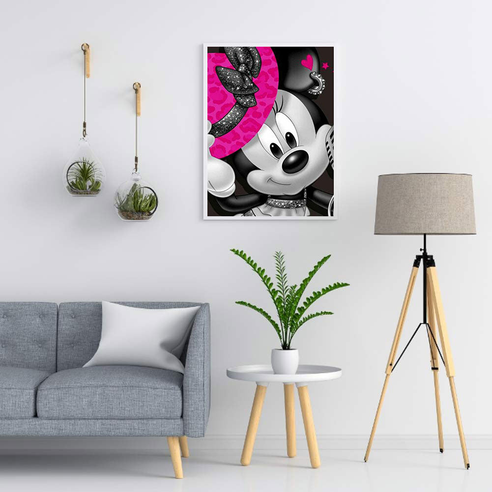 Disney Minnie - Full Round Drill Diamond Painting 50*60CM