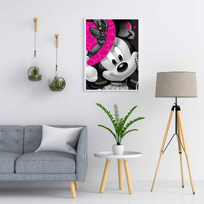 Disney Minnie - Full Round Drill Diamond Painting 50*60CM