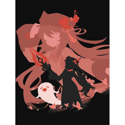 Anime Game Original God - Full Round Drill Diamond Painting 30*40CM