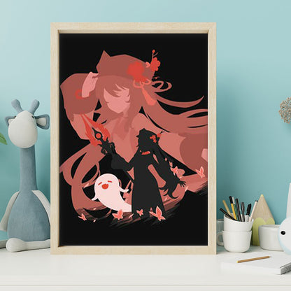 Anime Game Original God - Full Round Drill Diamond Painting 30*40CM
