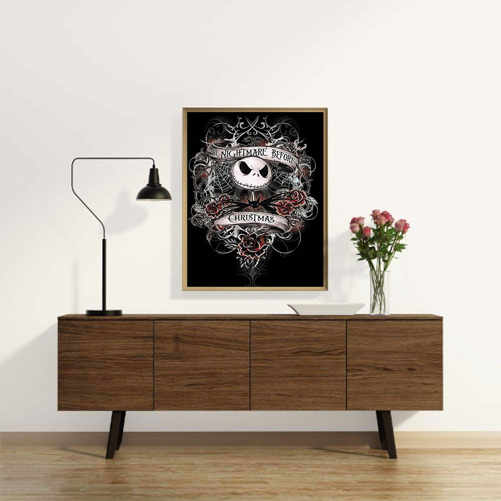 Weird City Night Skeleton - Full Square Drill Diamond Painting 50*60CM