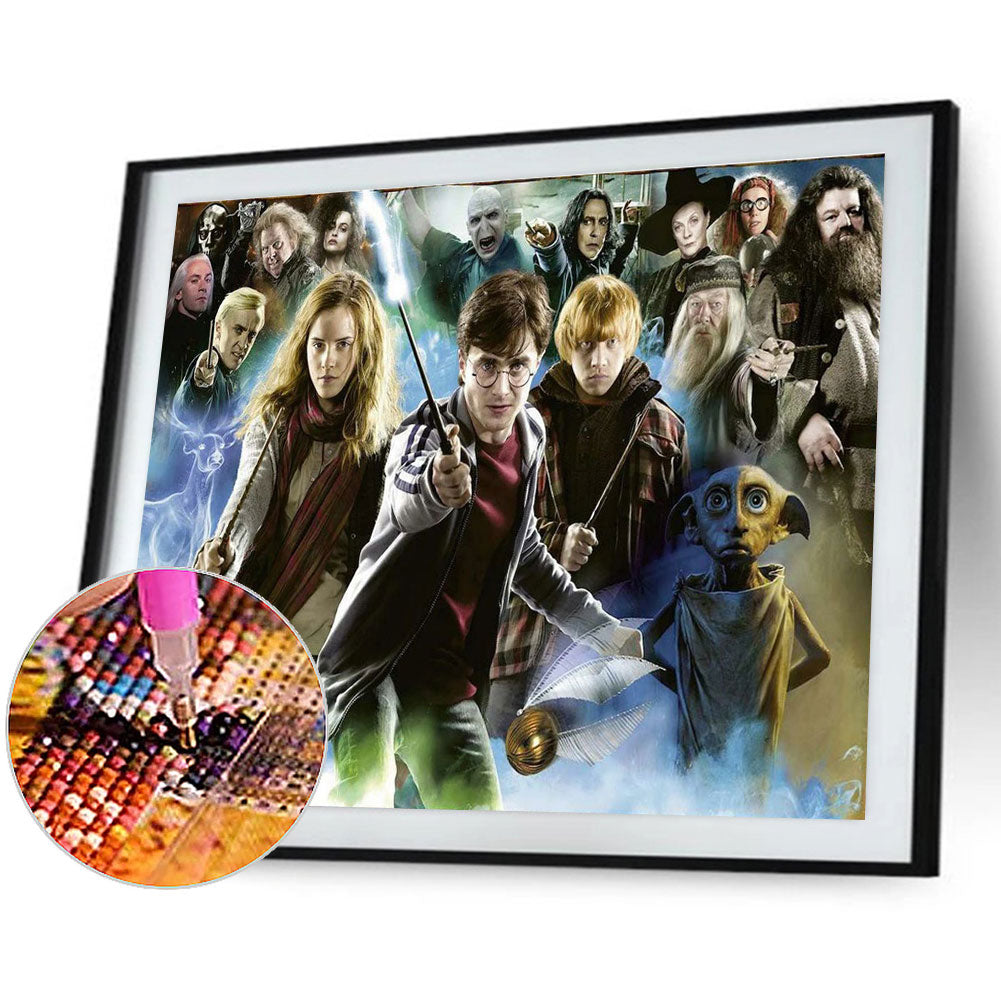 Harry Potter - Full Square Drill Diamond Painting 60*50CM