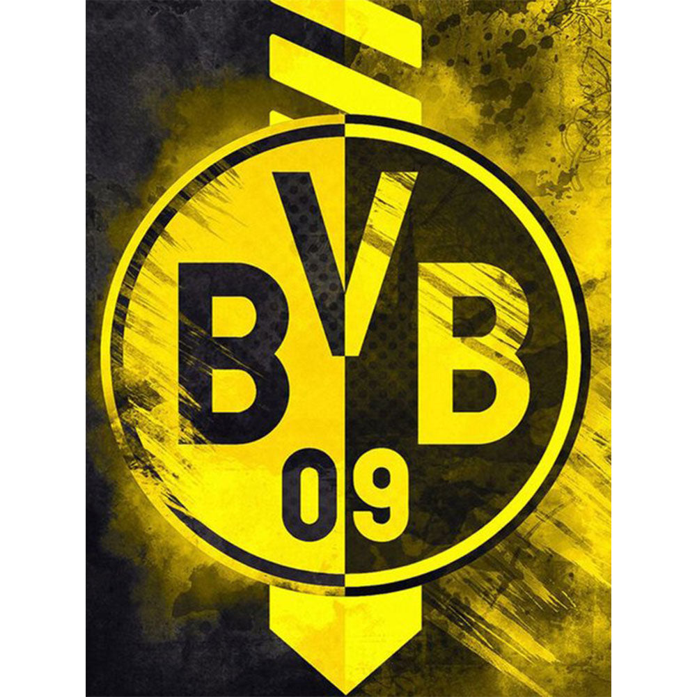 Dortmund Football Club - Full Square Drill Diamond Painting 40*50CM