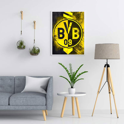 Dortmund Football Club - Full Square Drill Diamond Painting 40*50CM