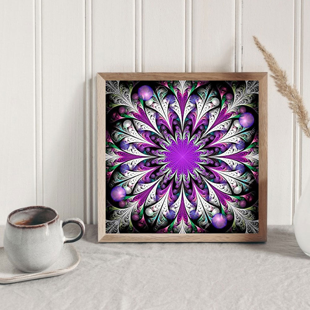 Mandala - Full Square Drill Diamond Painting 30*30CM