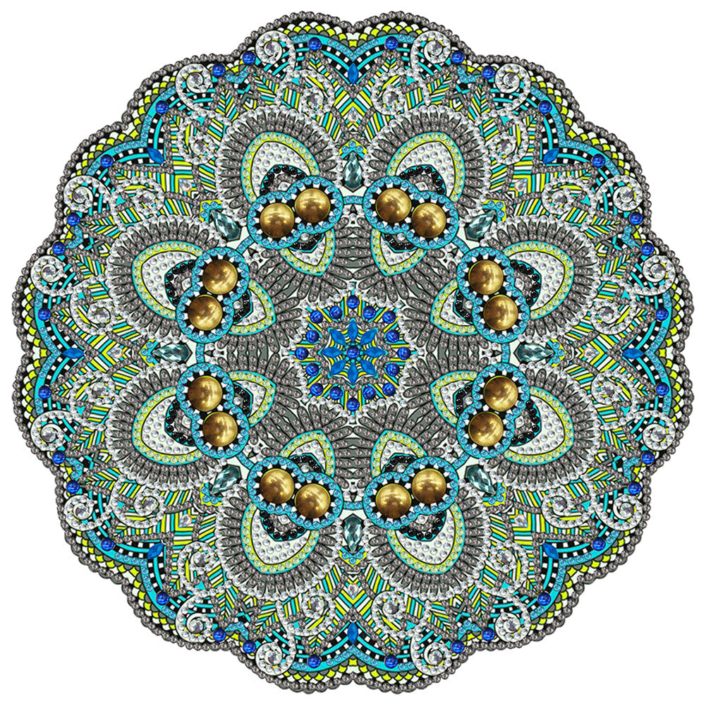 Mandala Pattern - Special Shaped Drill Diamond Paiting 30*30CM