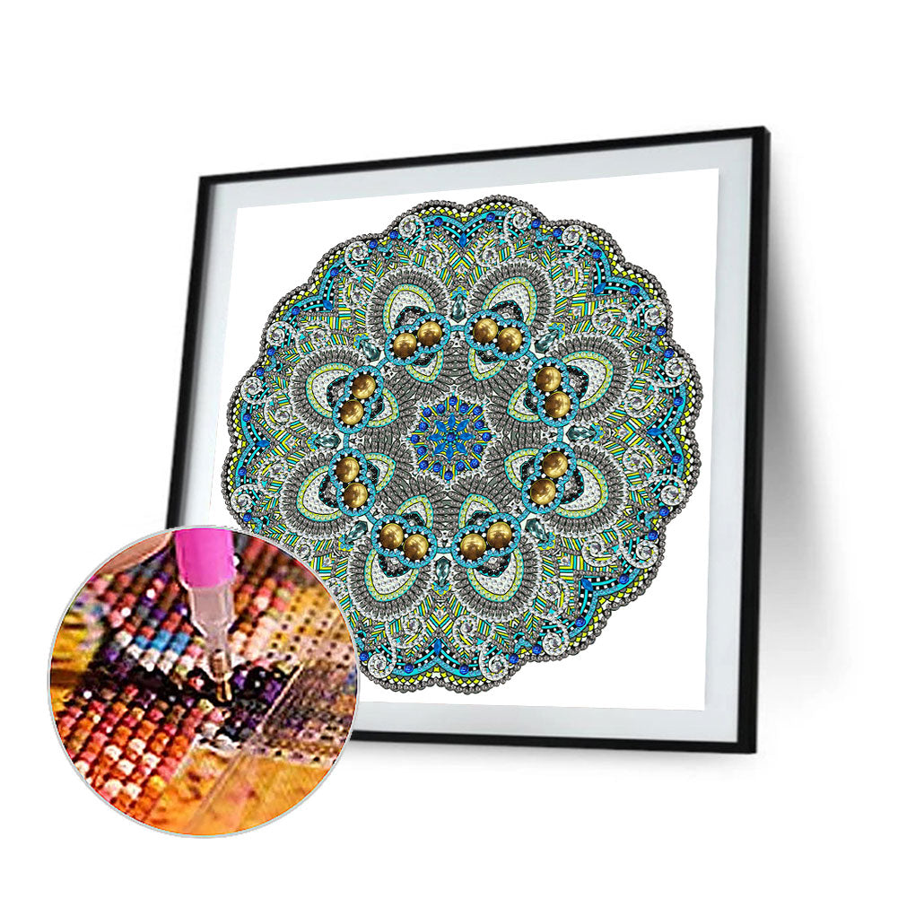 Mandala Pattern - Special Shaped Drill Diamond Paiting 30*30CM