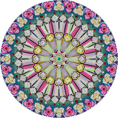 Mandala Pattern - Special Shaped Drill Diamond Paiting 30*30CM