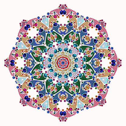 Mandala Pattern - Special Shaped Drill Diamond Paiting 30*30CM