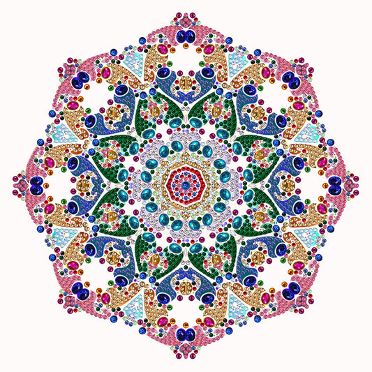 Mandala Pattern - Special Shaped Drill Diamond Paiting 30*30CM