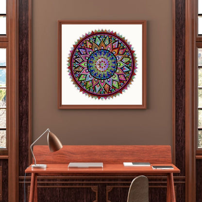 Mandala Pattern - Special Shaped Drill Diamond Paiting 30*30CM