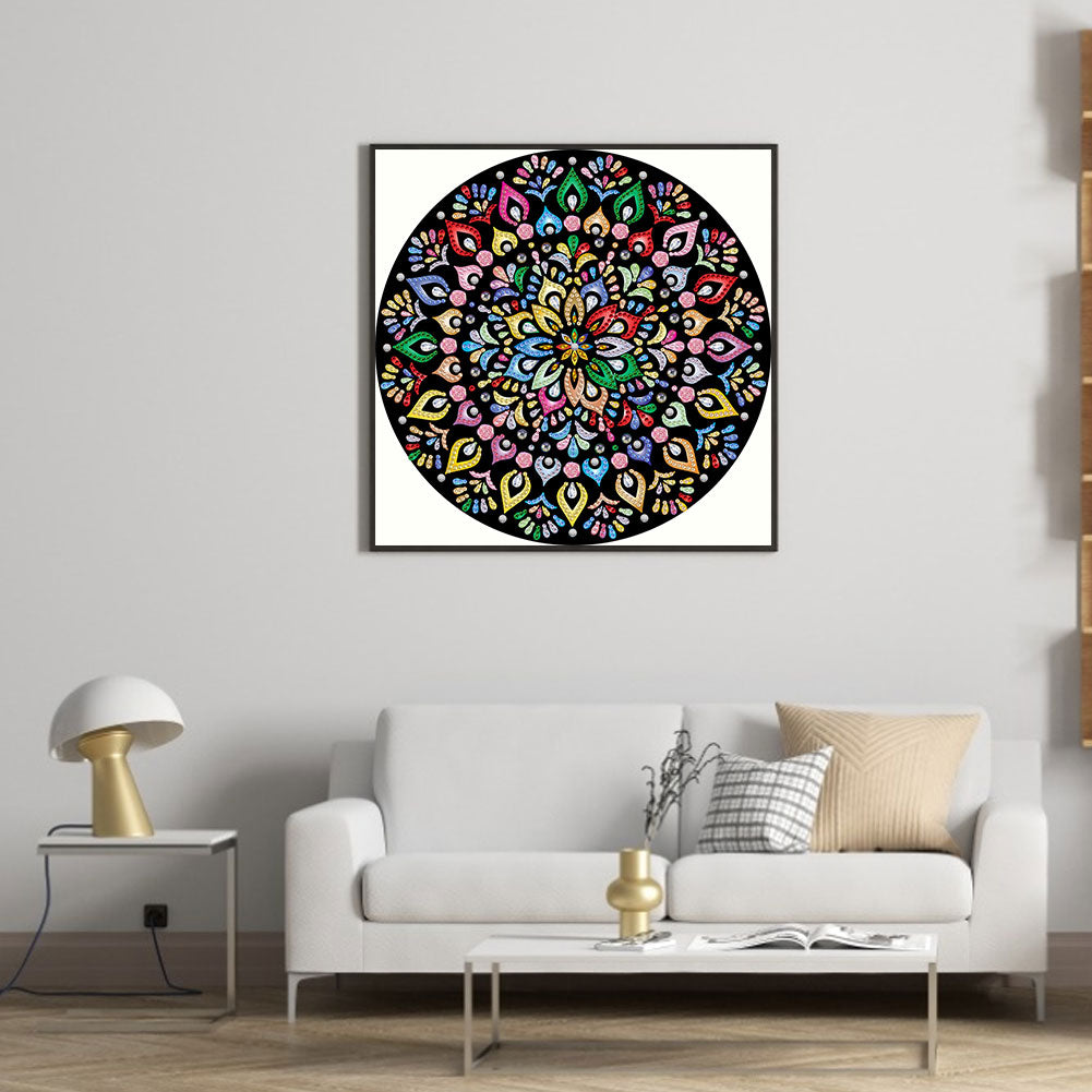 Mandala Pattern - Special Shaped Drill Diamond Paiting 30*30CM
