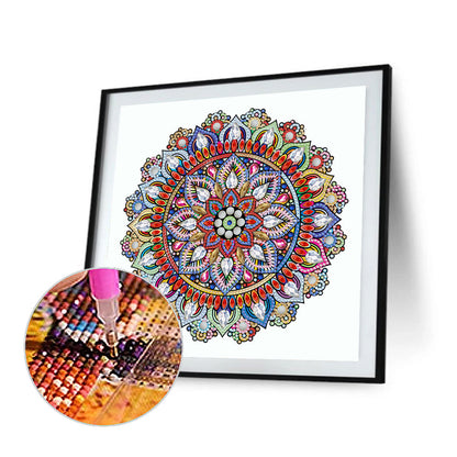 Mandala Pattern - Special Shaped Drill Diamond Paiting 30*30CM