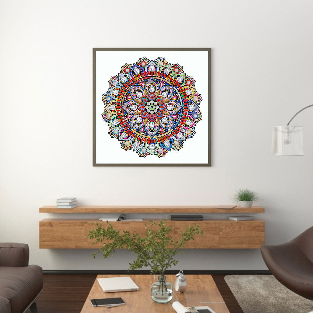Mandala Pattern - Special Shaped Drill Diamond Paiting 30*30CM