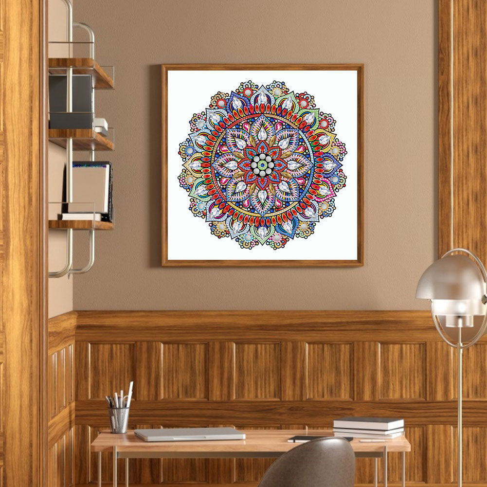 Mandala Pattern - Special Shaped Drill Diamond Paiting 30*30CM