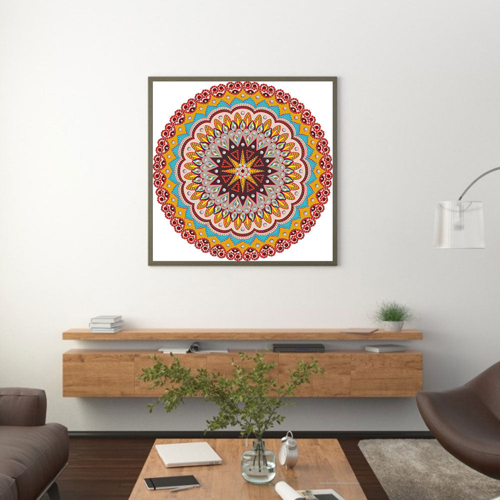 Mandala Pattern - Special Shaped Drill Diamond Paiting 30*30CM