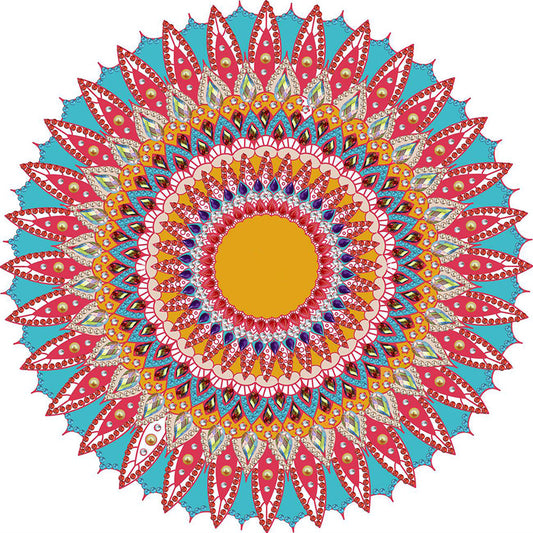 Mandala Pattern - Special Shaped Drill Diamond Paiting 30*30CM