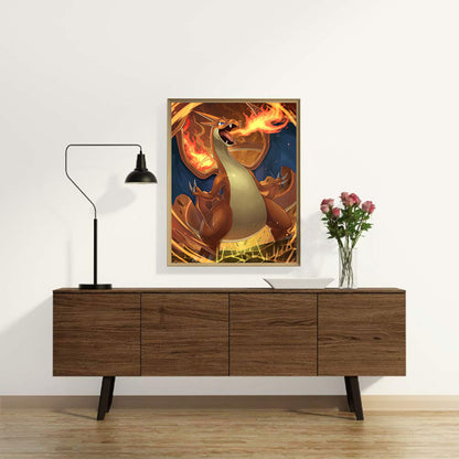 Charizard - Full Round Drill Diamond Painting 30*40CM