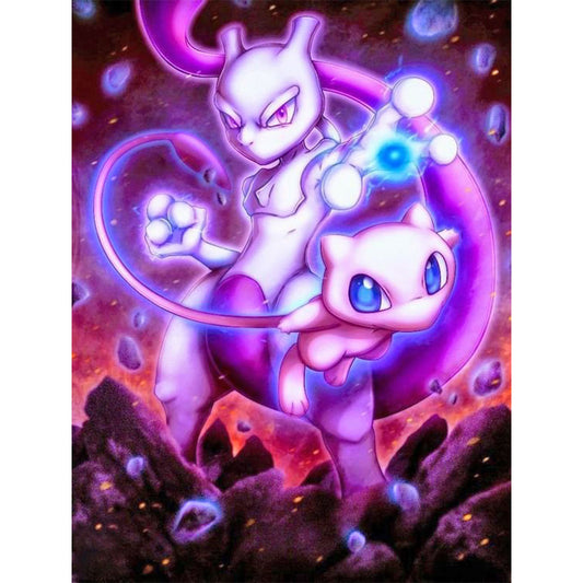 Pokemon Super Dream - Full Round Drill Diamond Painting 30*40CM