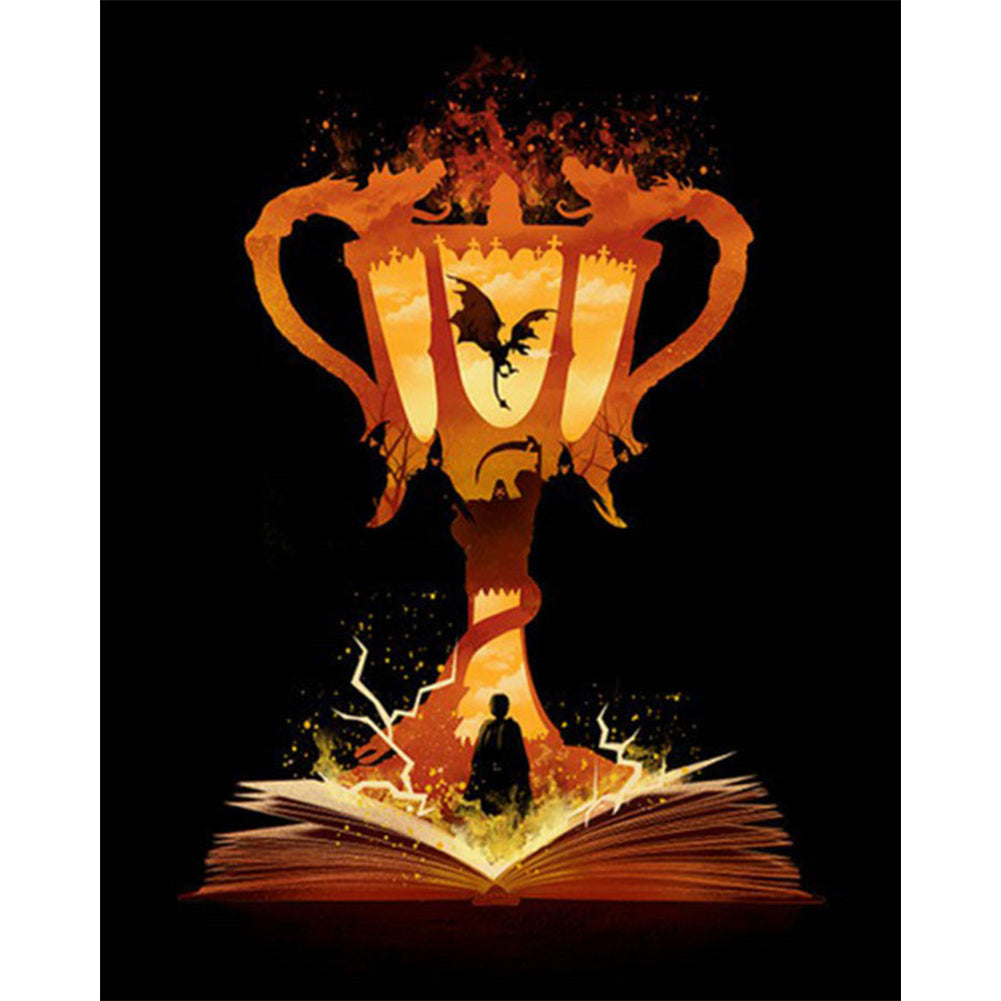 Harry Potter And The Goblet Of Fire - Full Square Drill Diamond Painting 40*50CM