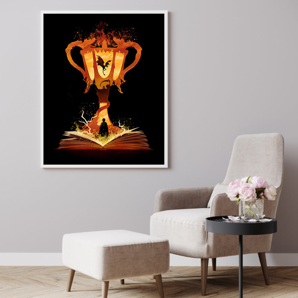 Harry Potter And The Goblet Of Fire - Full Square Drill Diamond Painting 40*50CM