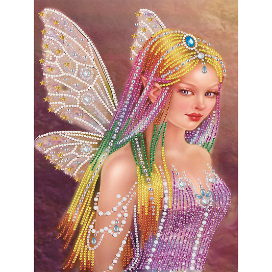 Winged Elf Girl - Special Shaped Drill Diamond Paiting 30*40CM