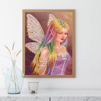 Winged Elf Girl - Special Shaped Drill Diamond Paiting 30*40CM