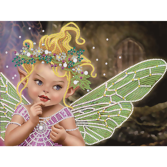 Winged Elf Girl - Special Shaped Drill Diamond Paiting 40*30CM