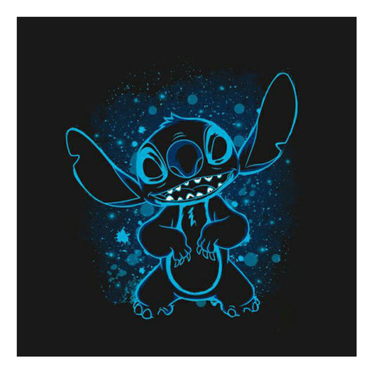 Disney Animated Stitch - Stitch Silhouette - Full Square Drill Diamond Painting 30*30CM