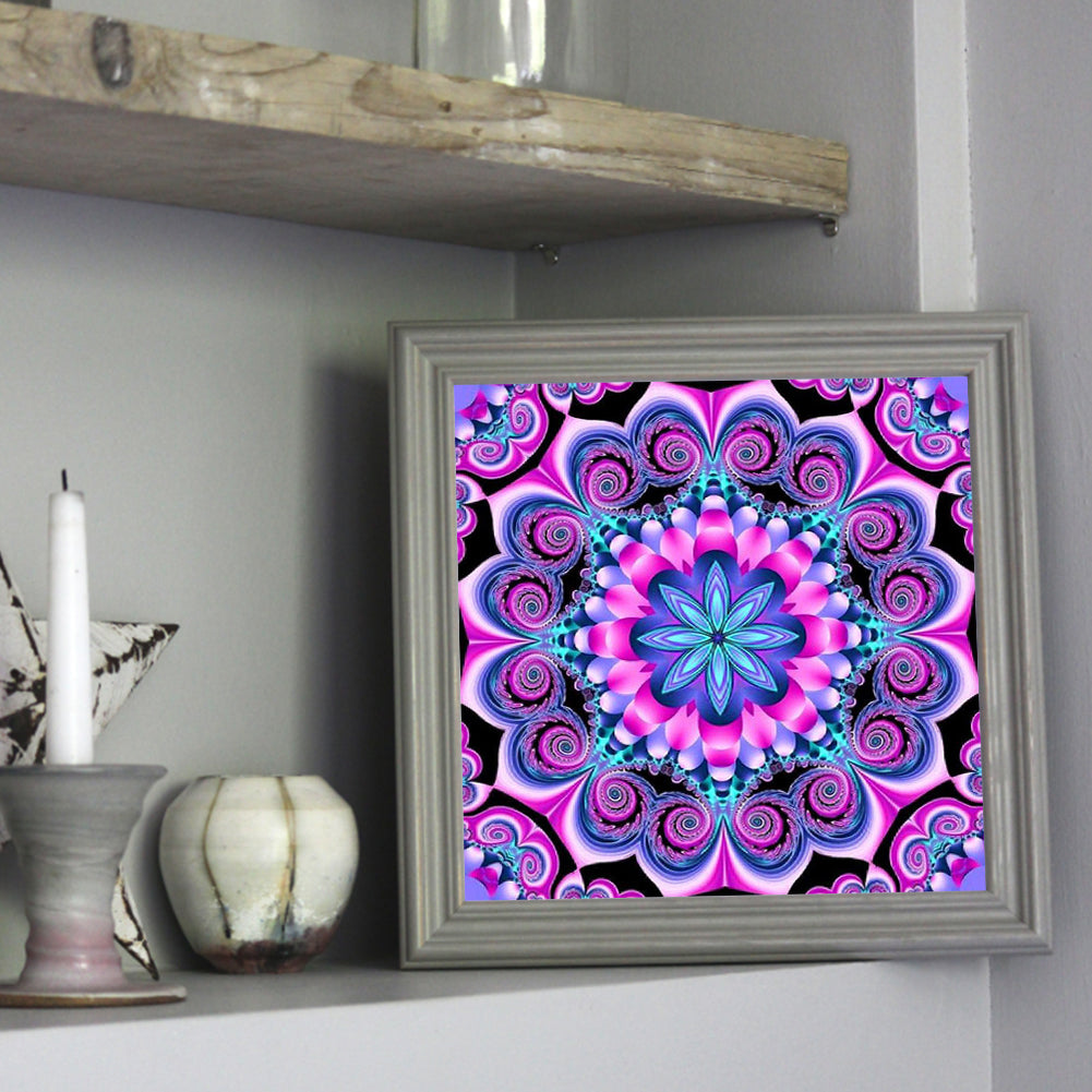 Color Mandala - Full Square Drill Diamond Painting 30*30CM