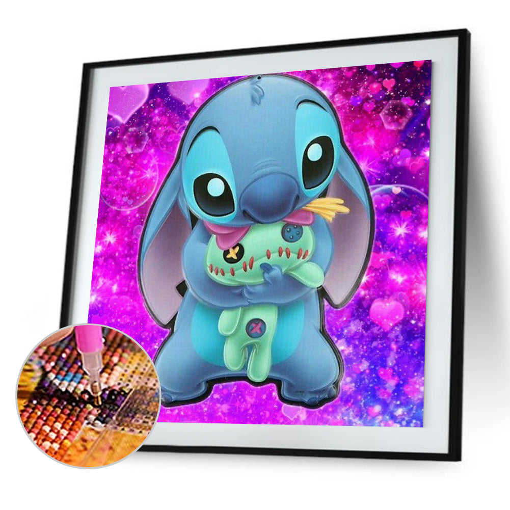 Disney Animation Stitch - Full Square Drill Diamond Painting 40*40CM