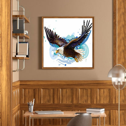 Eagle - Full Round Drill Diamond Painting 30*30CM