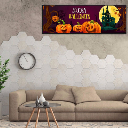 Halloween - Full Round Drill Diamond Painting 80*30CM