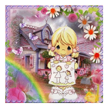 Precious Moment Doll - Full Square Drill Diamond Painting 50*50CM