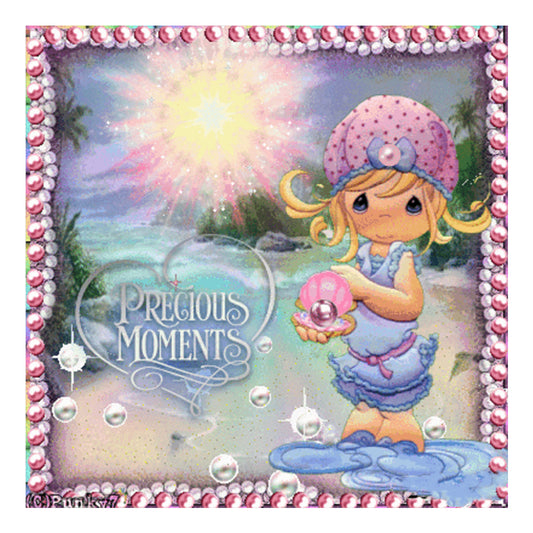 Precious Moment Doll - Full Square Drill Diamond Painting 50*50CM