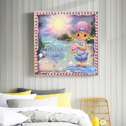 Precious Moment Doll - Full Square Drill Diamond Painting 50*50CM