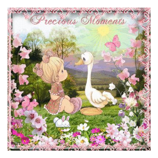 Precious Moment Doll - Full Square Drill Diamond Painting 50*50CM