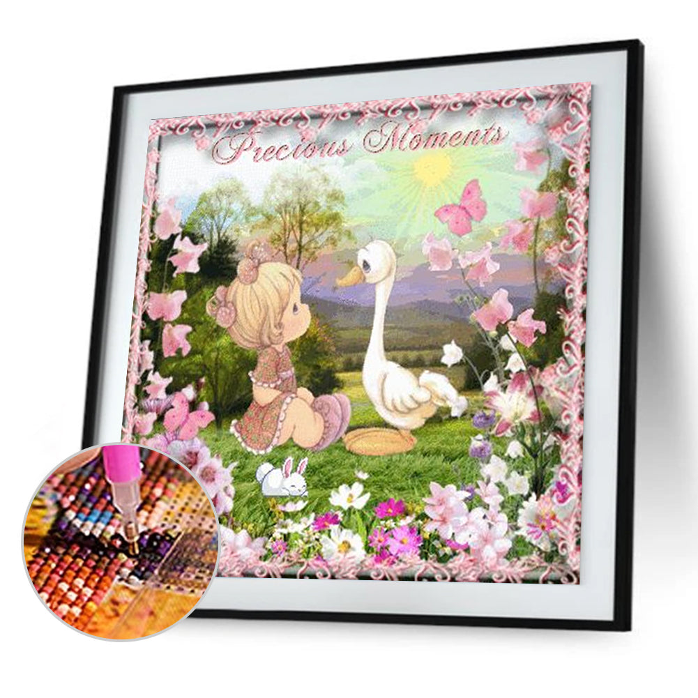 Precious Moment Doll - Full Square Drill Diamond Painting 50*50CM