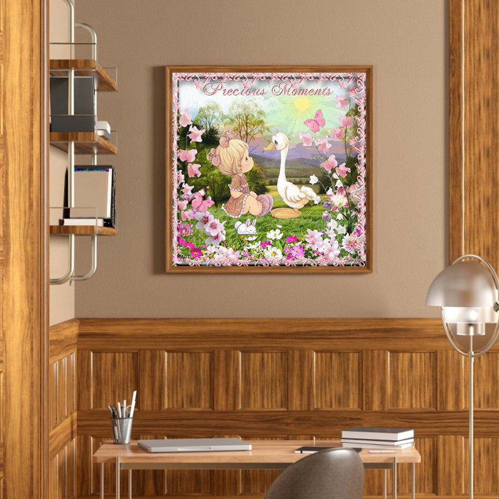 Precious Moment Doll - Full Square Drill Diamond Painting 50*50CM