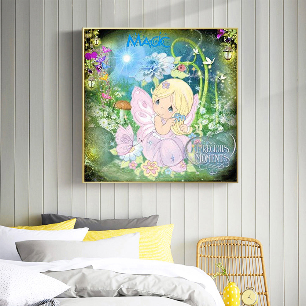 Precious Moment Doll - Full Square Drill Diamond Painting 50*50CM