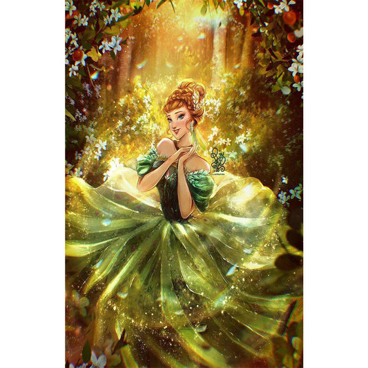 Princess Anna - Full Round Drill Diamond Painting 40*60CM