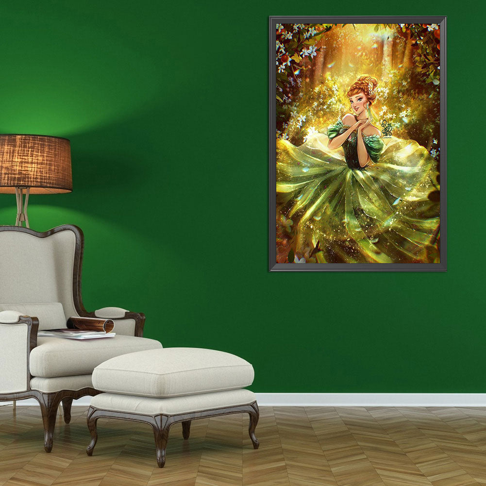 Princess Anna - Full Round Drill Diamond Painting 40*60CM