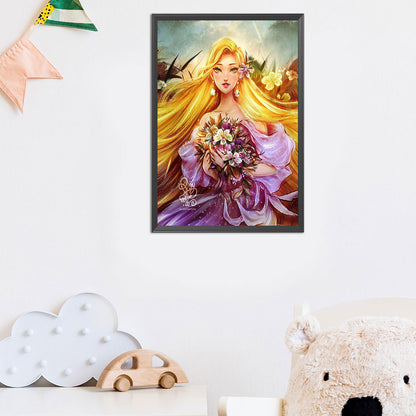 Princess Tiana - Full Round Drill Diamond Painting 40*60CM